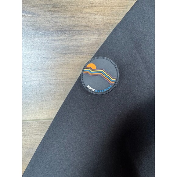 NWT HFX OUTDOORS Water/Wind Resistant Full Zip Hooded Soft Shell Jacket Size L - Picture 5 of 10